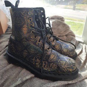 Dr. Martens Pascal Baroque, Purple & Gold